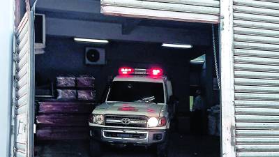 El cuerpo de Alvarado fue ingresado a la morgue.