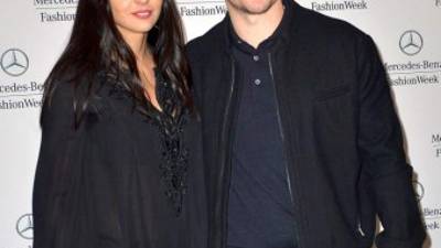 Luciana Barroso y Matt Damon