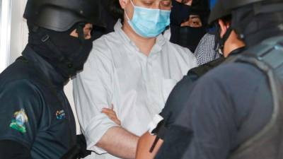 caso. Marco Bográn enfrenta juicio por la compra de siete hospitales móviles que no funcionaron.