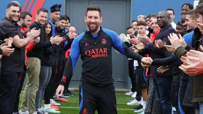 Messi fue el último de los mundialistas del PSG en regresar a los entrenamientos.