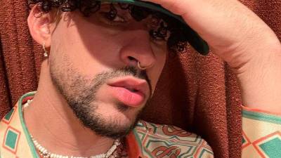 El cantante de reguetón Bad Bunny.