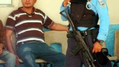 Erick Hernández fue capturado ayer en La Lima.