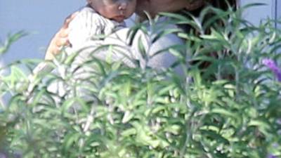 Así pasaron una tarde familia Kim Kardashian, Kanye West y la pequeña North.