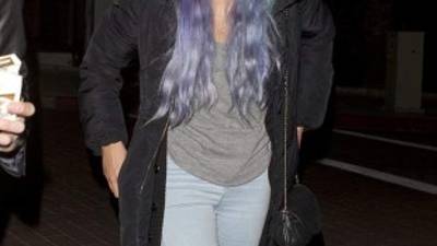 La actriz está fuera de control.