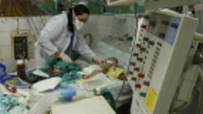 La emergencia de pediatría carece de equipo suficiente.