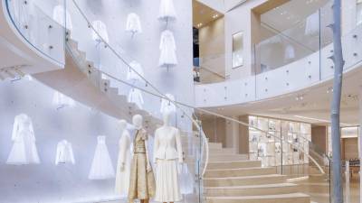 Vista de las instalaciones del nuevo museo de la firma francesa Dior.