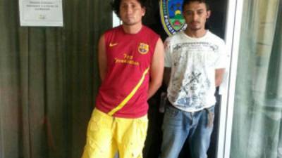 Franklin Rodríguez y José Cáceres.