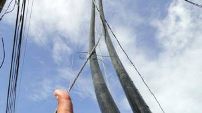 El robo de cable ocurrió la madrugada del pasado lunes.