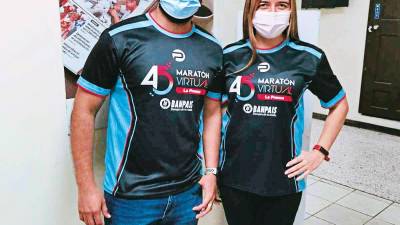 Las camisetas de la maratón están lindas, compra tu kit.