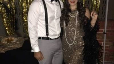 Los novios Marco Cerrato y Stephanie Lama se casarán el 17 de mayo.