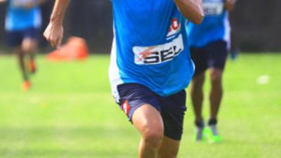 Julio Rodríguez no se relaja en la pretemporada. Prefiere dar el ejemplo a los más jóvenes.