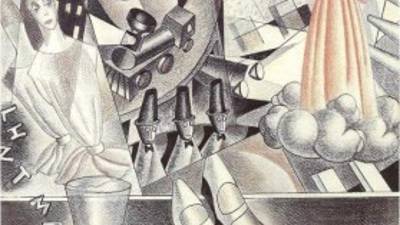 Imagen facilitada por la Galería Guillermo de Osma, una estampa cinética de Maruja Mallo (1927), que forma parte de la exposición de la misma galería que muestra 80 piezas realizadas por artistas que pertenecieron o fueron próximos a la generación del 27, la llamada Edad de Plata de la cultura española, y en la que hubo grandes creadores más allá de los escritores y poetas como Lorca, Cernuda, Alberti o Salinas. EFE