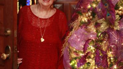 Mimí Nasthas de Panayotti le ha abierto las puertas a una Navidad increíble, llena de color y armonía.