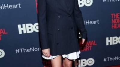 Julia Roberts durante el estreno de “The normal heart”, cinta que relata los inicios del sida dentro de la comunidad gay.