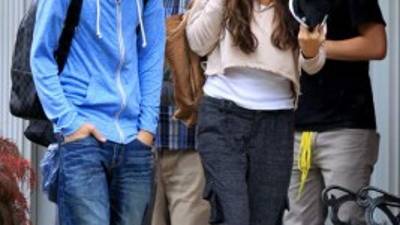 Justin Bieber y Selena Gómez.