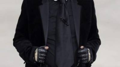 El diseñador Karl Lagerlfeld.