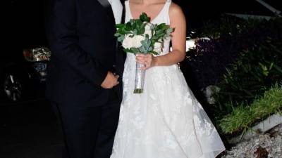 Nino Rivera y Carolina Torres disfrutan de su luna de miel con un “tour” por Europa (España, Italia y Francia). <span class=mln_uppercase_mln>Fotos Gerson Alachán</span>