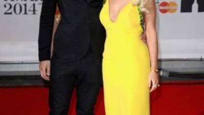 Calvin Harris y Rita Ora cuando estaban juntos.