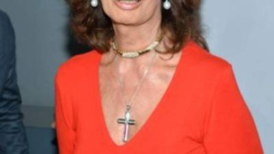 Honran a Sophia Loren en Roma.