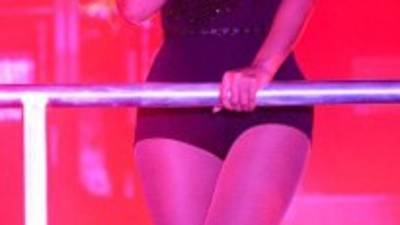 La cantante durante su reciente gira.