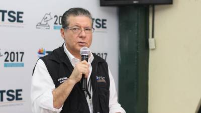 David Matamoros Batson, expresidente del extinto Tribunal Supremo Electoral (TSE).