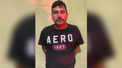 Salvador Ramírez, de oficio agricultor, fue detenido por supuestamente matar a su suegro en Copán.