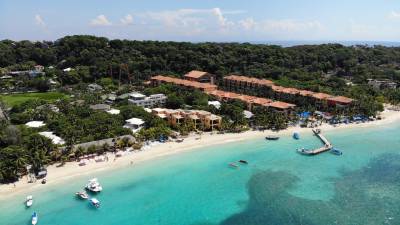 Roatán recibe más de un millón de turistas a bordo de los cruceros.