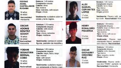 Tres de ellos tienen 16 años y dos 15 años.