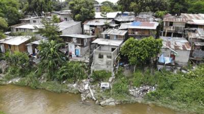 En San Pedro Sula hay 16 bordos, pero pueden aumentar. El número de personas que ya no pueden pagar renta está creciendo.
