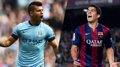 'El Kun' y Suárez son dos grandes goleadores de la presente temporada.