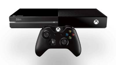 Arte conceptual de la Xbox One Slim.