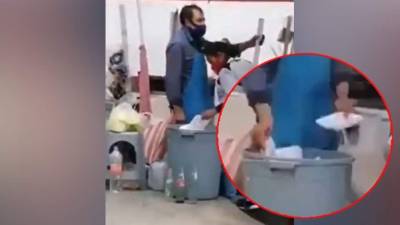 La mujer fue identificada en redes sociales como Toribia.