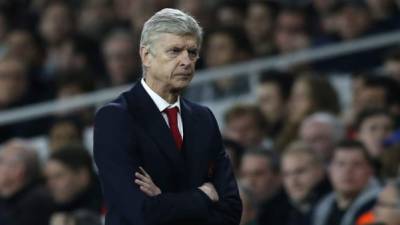 Arsene Wenger téncio del Arsenal.Foto/AFP.