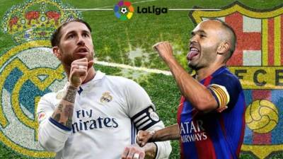 Real Madrid y Barcelona luchan tú a tú en la Liga Española.