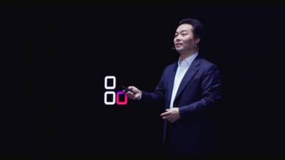 Zhang Ping'an, presidente de Consumer Cloud Service, Huawei Consumer Business Group, pronunció un discurso de apertura titulado 'HMS, Innovar para todos'