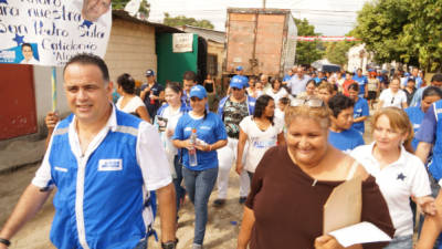 Armando Calidonio visitó las colonias Modelo, Honduras y Las Vegas.