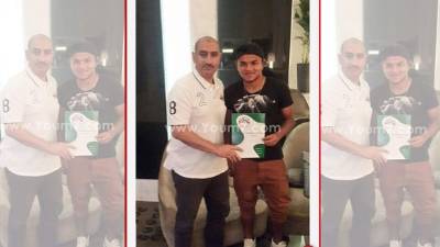 El jugador catracho será presentado oficialmente mañana con el Ennpi Sporting Club.