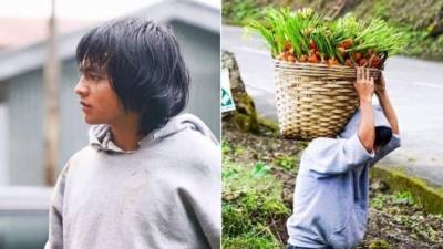 Apodado 'Carrot Man', este joven filipino ha encendido las redes sociales.
