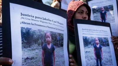 Los restos de la menor fueron trasladados a Guatemala desde Laredo (Texas), una vez que las autoridades consulares en Del Río cumplieron con los trámites legales. Imagen AFP