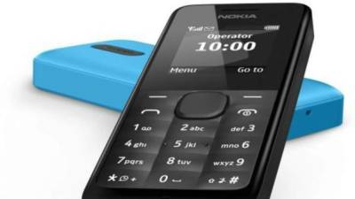 El modelo Nokia 105 fue lanzado en el 2013.