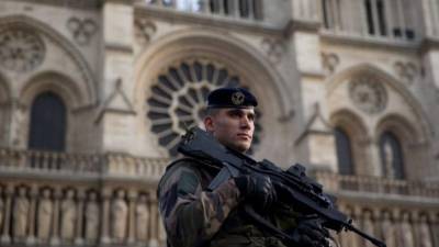 Francia puso en marcha la Operación Centinela en la víspera de Año Nuevo. AFP.