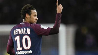 Neymar disputará este sábado la Supercopa de Francia contra el Mónaco. FOTO AFP.