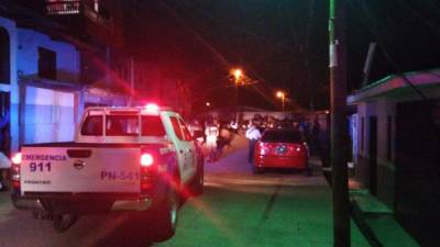 Lugar de la escena del crimen en Tegucigalpa, capital de Honduras.