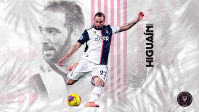 Gonzalo Higuaín es el fichaje estrella del Inter Miami.