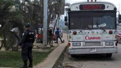 El autobús de la empresa Copanecos viajaba de San Pedro Sula al occidente del país.
