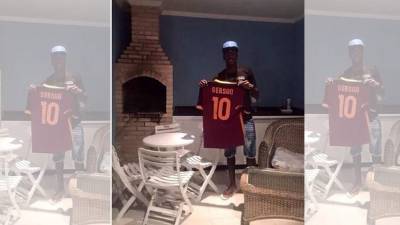 Esta es la fotografía que le trajo críticas al brasileño Gerson Santos.