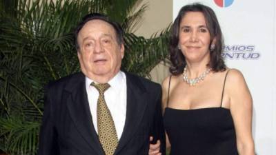 Florinda Meza y su esposo Roberto Gómez Bolaños