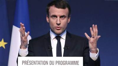 Emmanuel Macron, presidente de Francia.