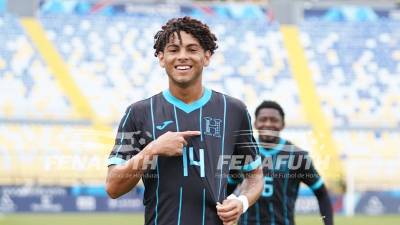 David Ruiz del Inter Miami se estrenó como goleador de la selección hondureña.
