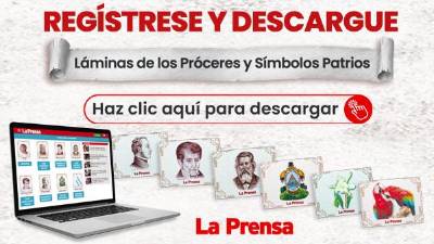 Independencia de Honduras: Descargue el Álbum cívico de LA PRENSA